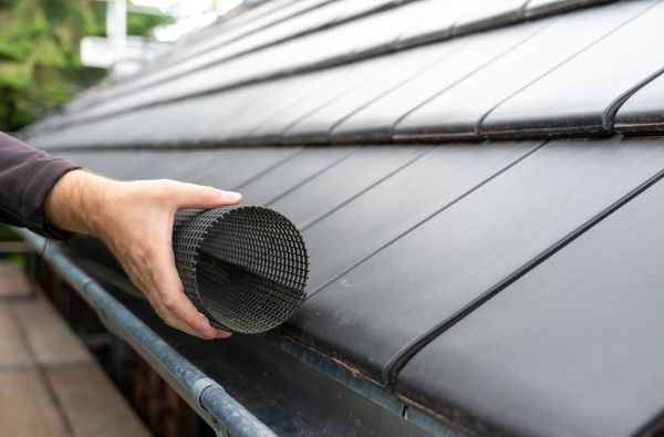 Gutter Mesh Installation in Macomb